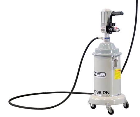 Нагнетатель солидола мобильный с пневмоприводом KRW1798.PN