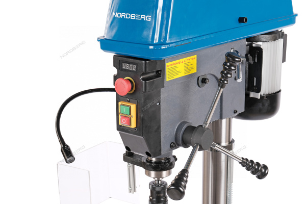 Станок сверлильный (1100Вт, 25мм, вариатор скорости,тиски) NORDBERG ND25111V