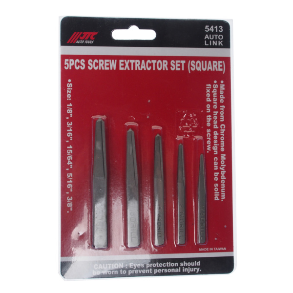Развертка 1/8",3/16",15/64",5/16",3/8" 5 предметов JTC