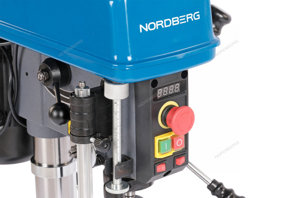 Станок сверлильный с тисками, 500 Вт, 16 мм, вариатор скорости ND1648V