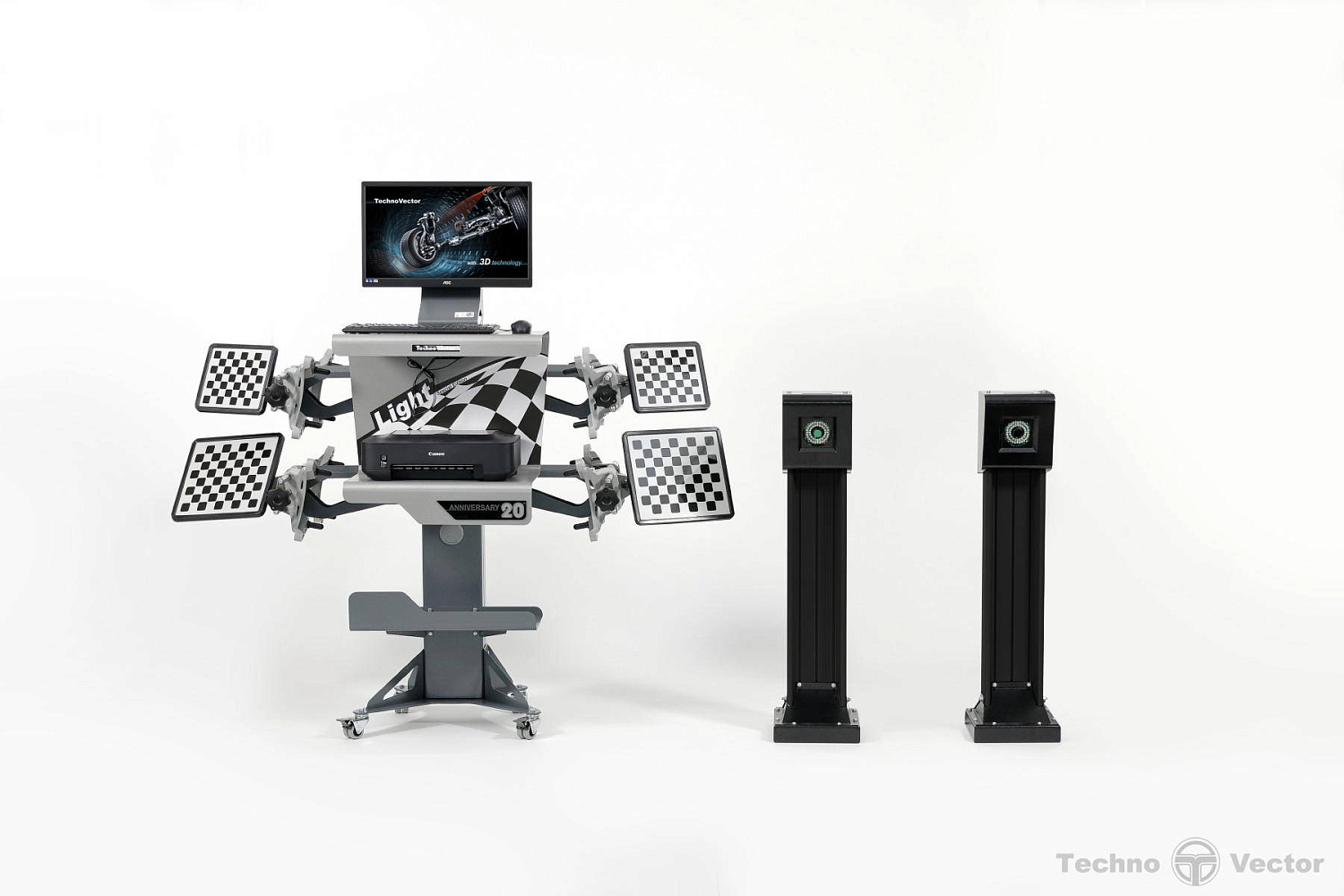 Стенд сход развал 3D ТехноВектор 7202 М Optima