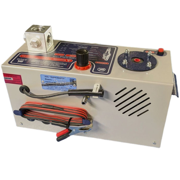 Установка для проверки свечей зажигания, с пескоструйной очисткой, подключение к внешнему компрессору SL-101M